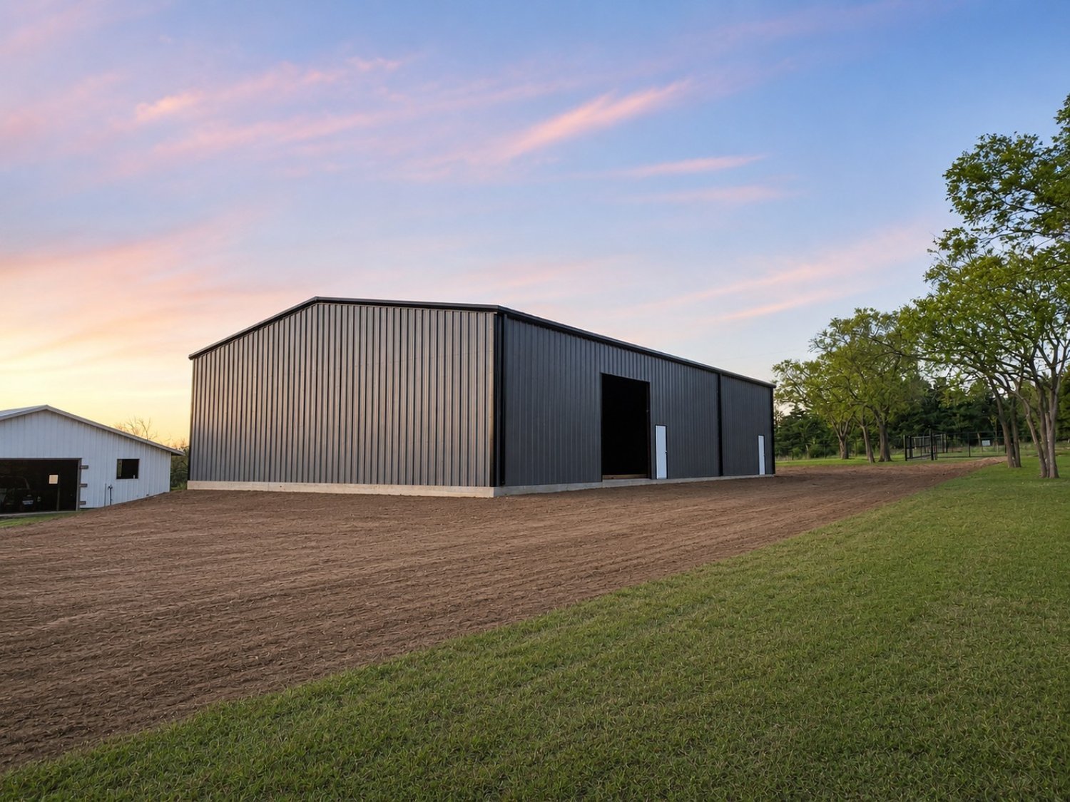 Custom metal building