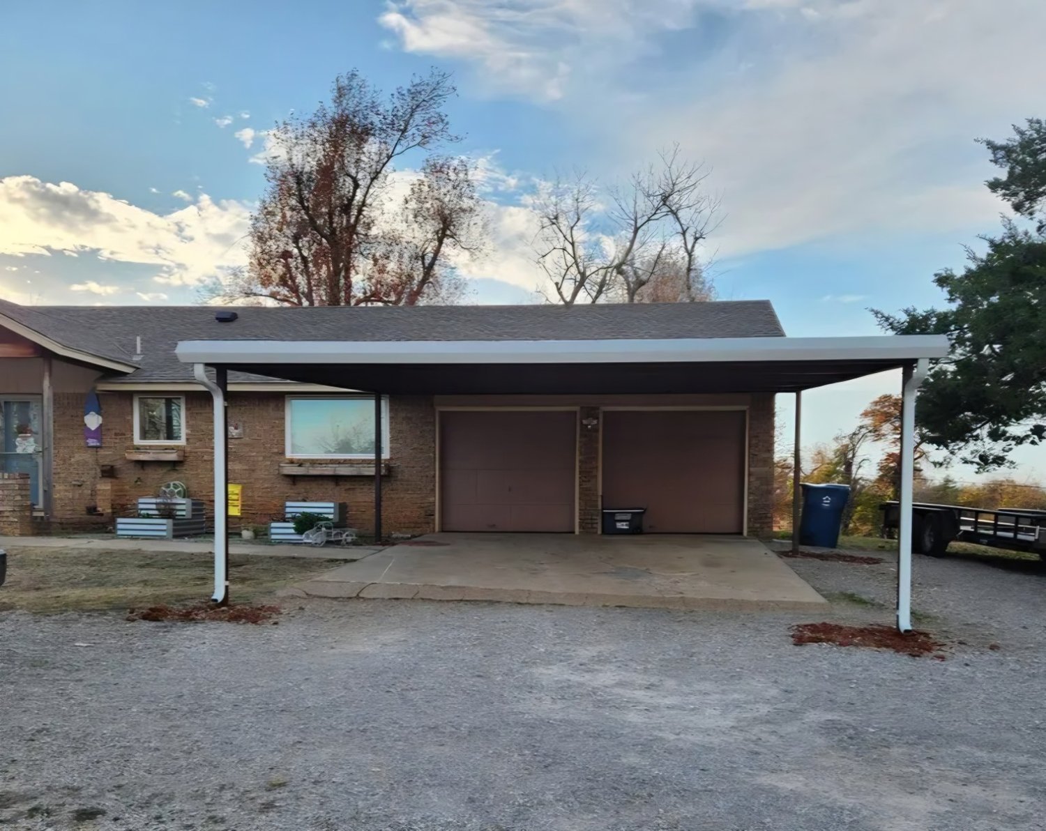 Custom Carports project